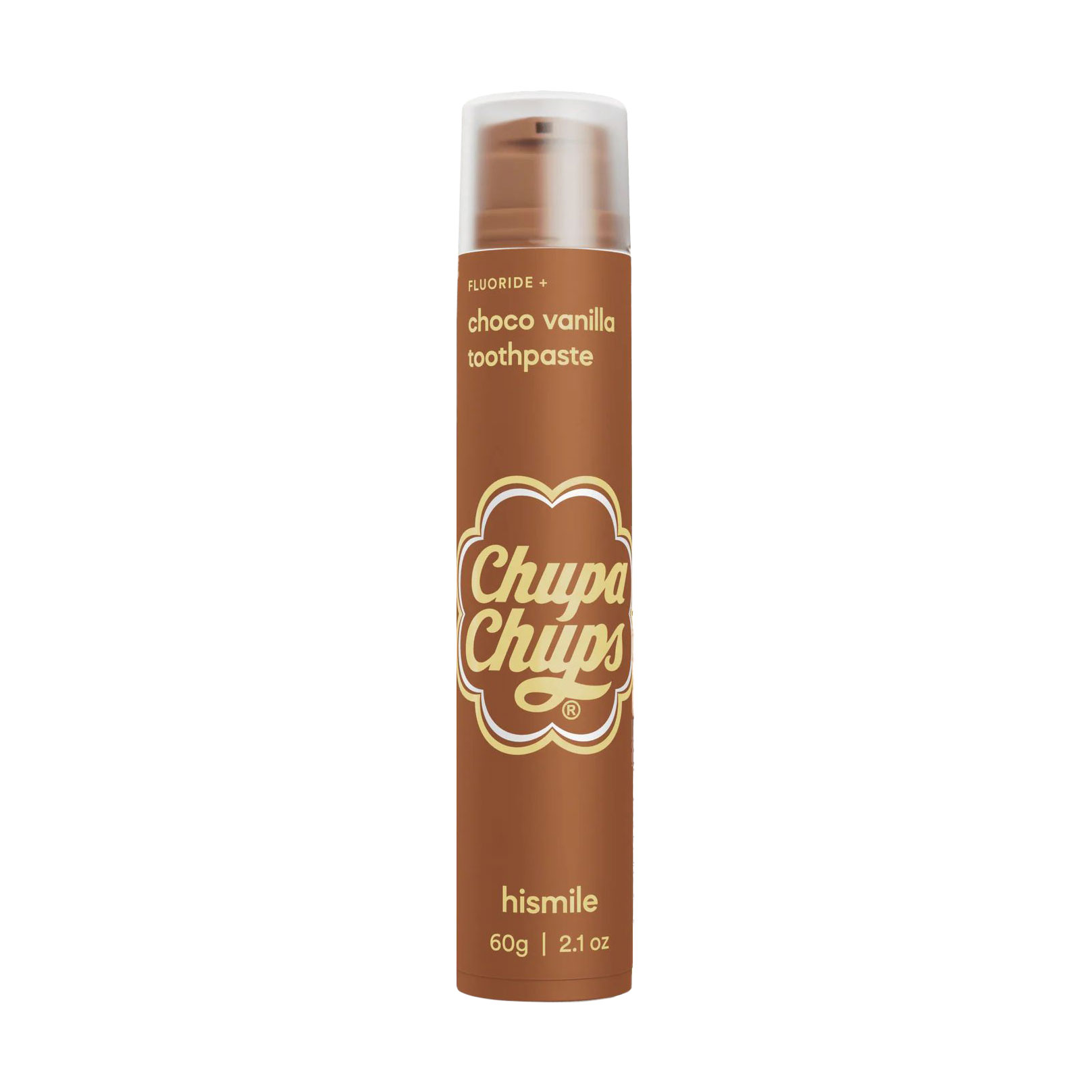 Зубна паста Hismile Chupa Chups Choco Vanilla Toothpaste з шоколадно-ванільним смаком, 60 г